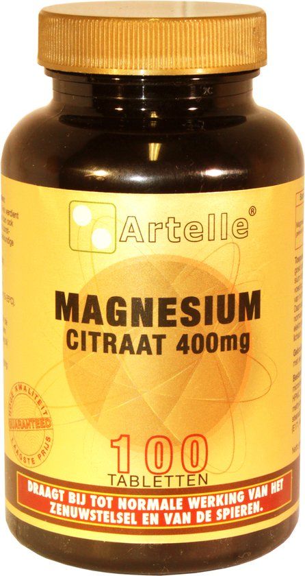 Artelle Magnesium Citraat 400 100 tabletten