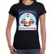 Bellatio Decorations Fout Kerst t-shirt / shirt - Christmas in Suriname we know how to party - zwart voor dames - kerstkleding / kerst outfit XXL