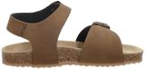 KEQ Jongens Sandalen Donkerbruin Maat 30