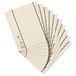 Oxford scheidingsbladen A4 van karton met perforatie, chamois, 100 stuks
