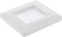 InLine® frame met borstelrooster, voor TV, wit RAL9010