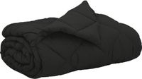 vidaXL Couette d'été 200 x 200 cm Noir
