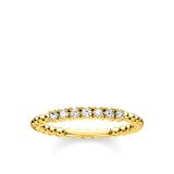 Thomas Sabo Dames Ring Sterling Zilver 925 TR2323-414-14