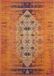 Safavieh Boho Chic Indoor Geweven Vloerkleed, Monaco Collectie, MNC209, Oranje & Multi, 155 x 231 cm