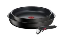 Tefal Ingenio Unlimited Pannenset - 2 Pannen + Handvat - Zwart