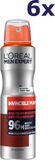 L'Oréal L'Oreal 6x Men Expert Deospray 150ml Invincible Man