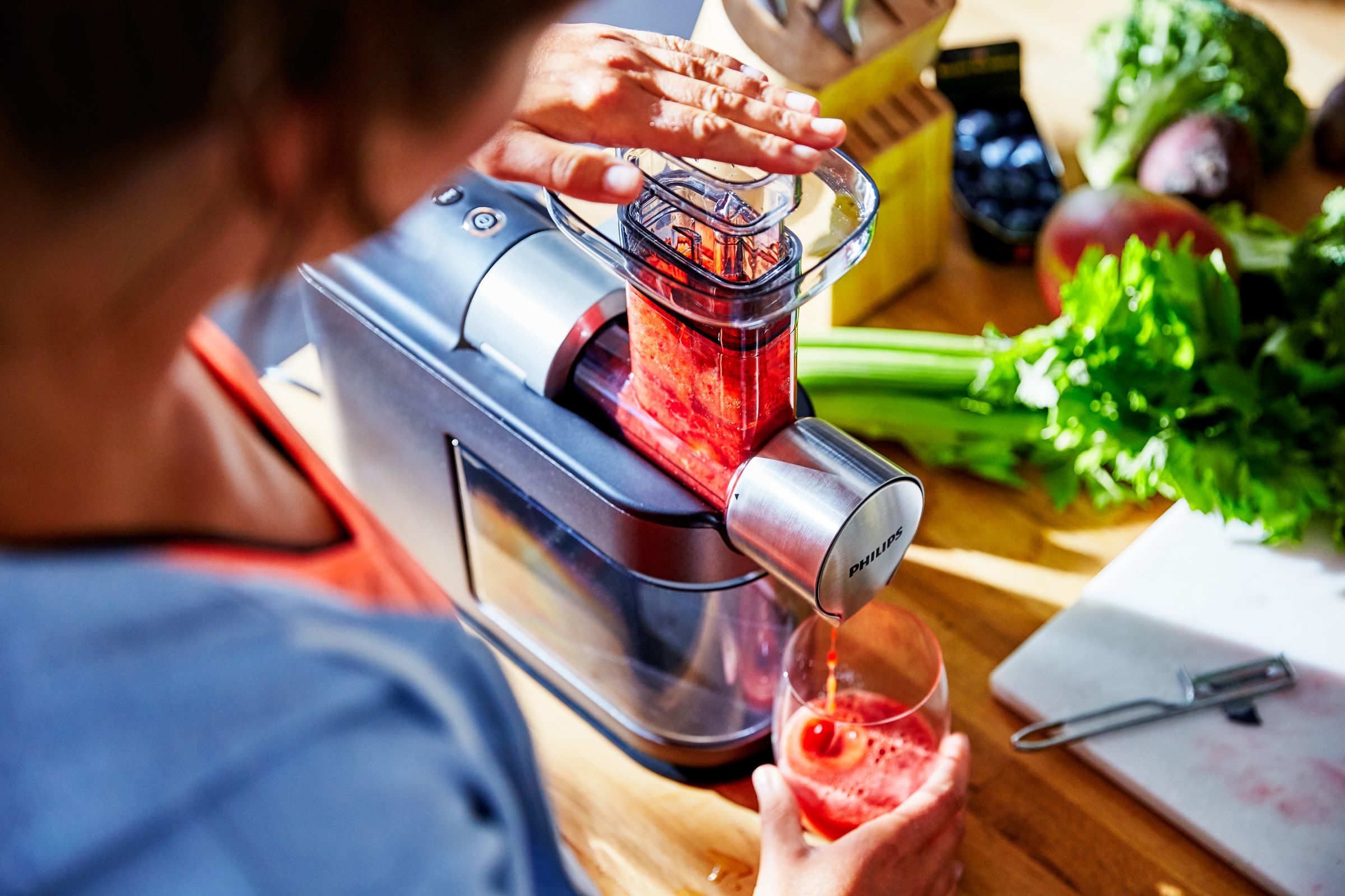 Philips Avance Collection HR1946/70 MicroMasticatingslowjuicer