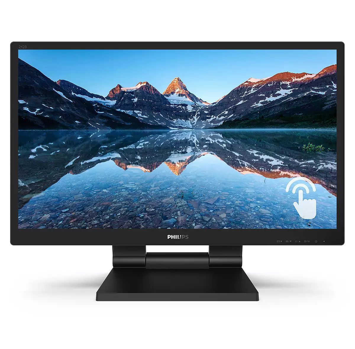 Philips 242B9T/00 - 24" LED Monitor - Full HD, IPS, 75Hz, USB Hub