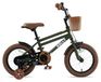 Vélo enfant avec roues stabilisatrices et frein à main, utilisable pour garçons et filles