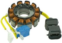 rms Piaggio 125-150-200cc Stator Zilver