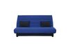 Banquette convertible clic clac 2 places rangement intégré marine
