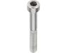 TOOLCRAFT 839708 Vis à tête cylindrique M4 8 mm six pans creux (Allen) DIN 912 Acier inoxydable A2 100 pièce(s)