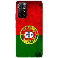 1001 coques Xiaomi Siliconen hoesje compatibel met Xiaomi Redmi Note 11 5G, Xiaomi Redmi Note 11S 5G Portugese vlag
