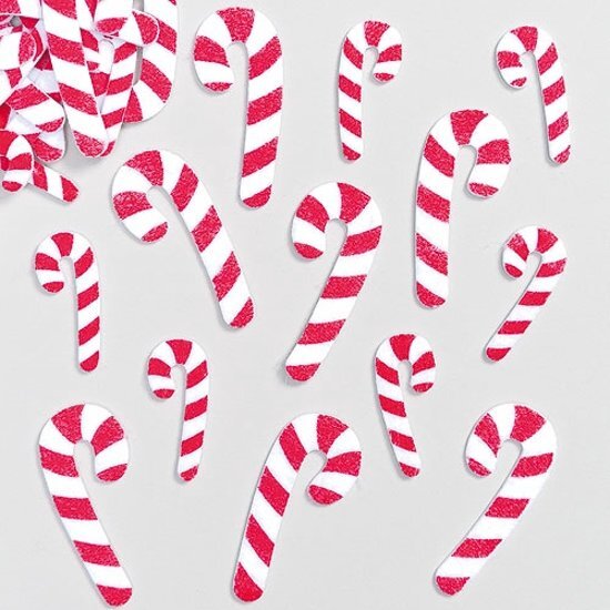 Baker Ross Vilten stickers in de vorm van een zuurstok - creatieve knutselpakket voor kinderen om te versieren scrapbooking wenskaarten en kerst knutselwerkjes 100 stuks
