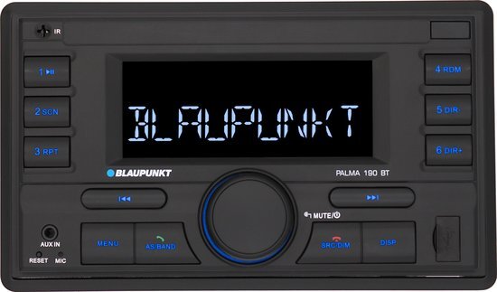 Blaupunkt Palma 190BT - 2Din Bluetooth autoradio