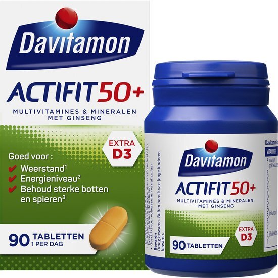 Davitamon Actifit 50 Plus Tabletten