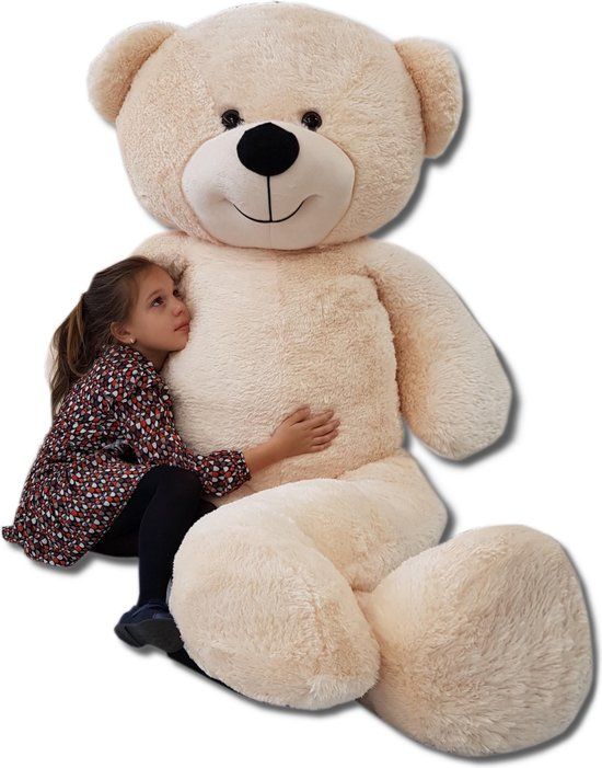 Teddybeer XXL - 220 cm - Beige