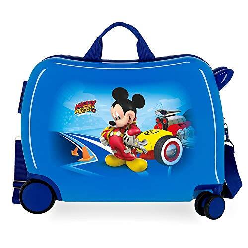 Disney Lets Roll Mickey Rugzak, Rosa Roja, 50x49x20 cms, Kinderkoffer