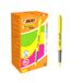 BIC Highlighter Grip Pastel & Neon – Voordeelverpakking van 18 stuks (12 Pastel & 6 Neon) – Met Comfortabele Grip