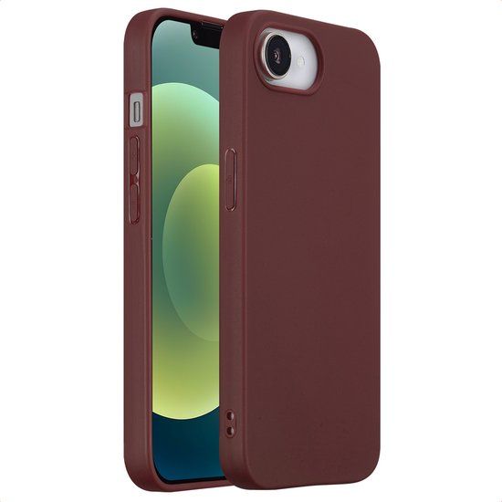 imoshion Color Backcover - Geschikt voor Apple iPhone 17e / 16e - Wine Red