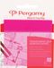 Pergamy notes transparentes | ft 76 x 76 mm | 50 feuilles | rose