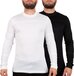 Craft - Core 2-pack Baselayer Thermoshirt - Zwart/Wit - Heren - XXL