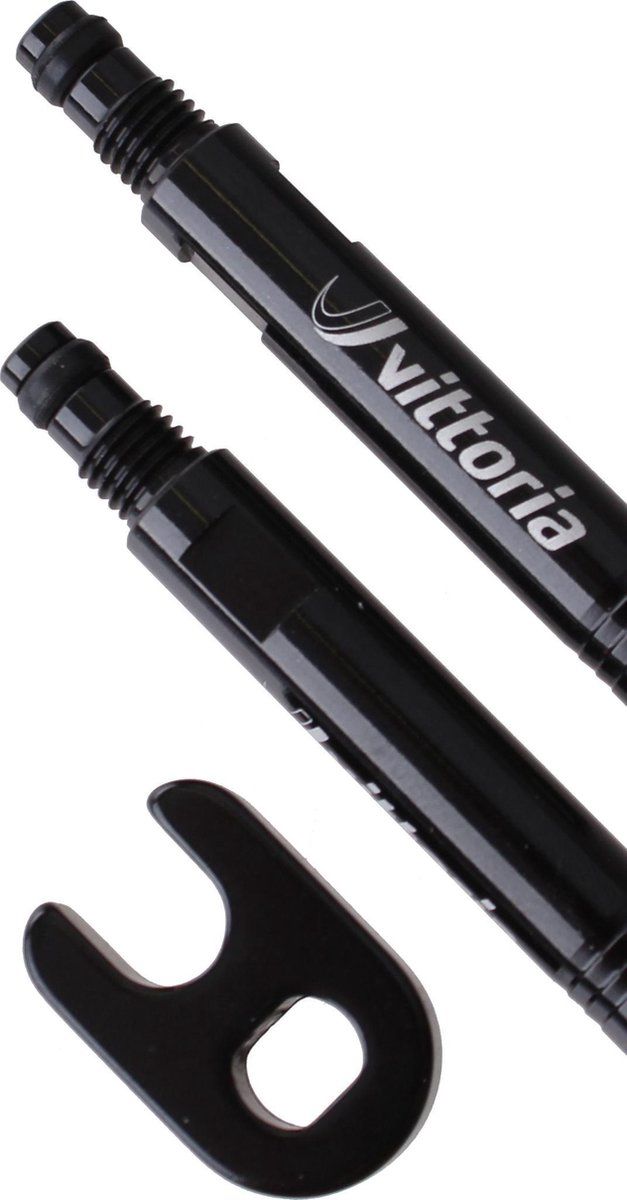 Vittoria Ventielverlenger 30 Mm Fv Zwart