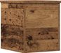 vidaXL Opslagdoos Oud Hout 30 x 35 x 35 cm Bewerkt Hout