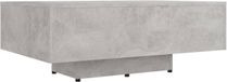 vidaXL Salontafel 85x55x31 cm Bewerkt Hout Betongrijs