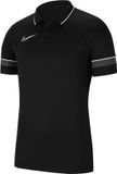 Nike Dri-FIT Academy Sportpolo Kinderen Zwart Korte Mouw Unisex Maat 128