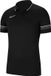 Nike Dri-FIT Academy Sportpolo Kinderen Zwart Korte Mouw Unisex Maat 128