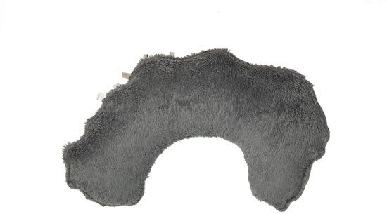 Snoozebaby Organisch Voedingskussen Afritsbare Hoes - Storm Grey