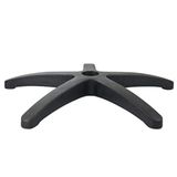 Bureaustoelpoot, zwart, 5 takken, 300 mm, nylon, voor 50 mm gasveer