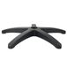 Bureaustoelpoot, zwart, 5 takken, 300 mm, nylon, voor 50 mm gasveer