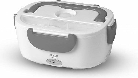 Adler AD 4474 Elektrische Lunchbox - Grijs - 1.1L - 2 Vakken