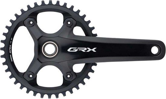 Shimano GRX FC-RX810 Crankstel - 175 mm - 48/31T - 2x11 speed - Zwart