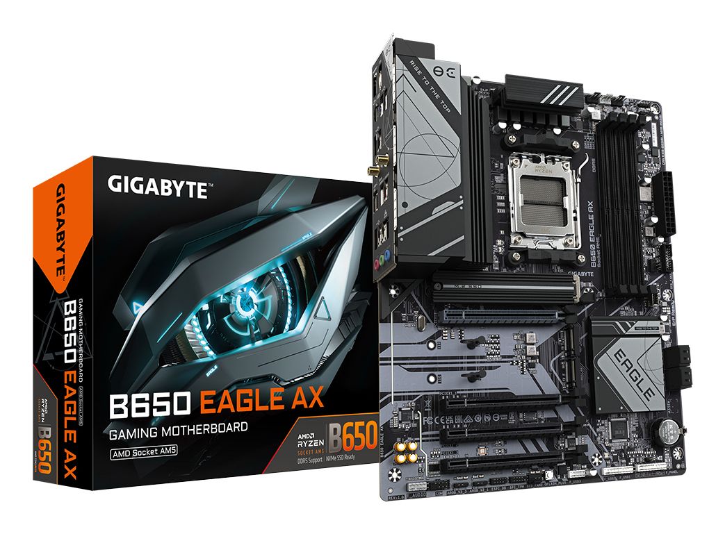 GIGABYTE B650 EAGLE AX Motherboard - AMD B650 - Socket AM5 - ATX