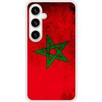 Samsung Galaxy S23 Drapeau maroc Verstevigd hoesje met sublimatie bedrukking