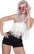 Wilbers & Wilbers Festival Top Dames Wit Met Franjes One Size