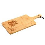 KESPER Snij- en serveerplank met hart, bamboe, 55 x 25 x 1,5 cm, Cooking with Love, Bruin