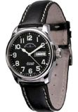 Zeno-Watch Basel Zeno-Watch 12836DD-a1 Herenhorloge Automatisch Leer Zwart