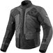 MUGENRACE Veste textile de moto imperméable d'automne, gris/noir, taille L
