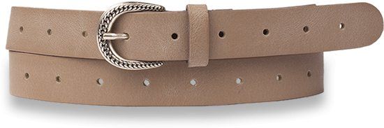 Petrol Industries Leren Riem Taupe Heren Maat 100 cm