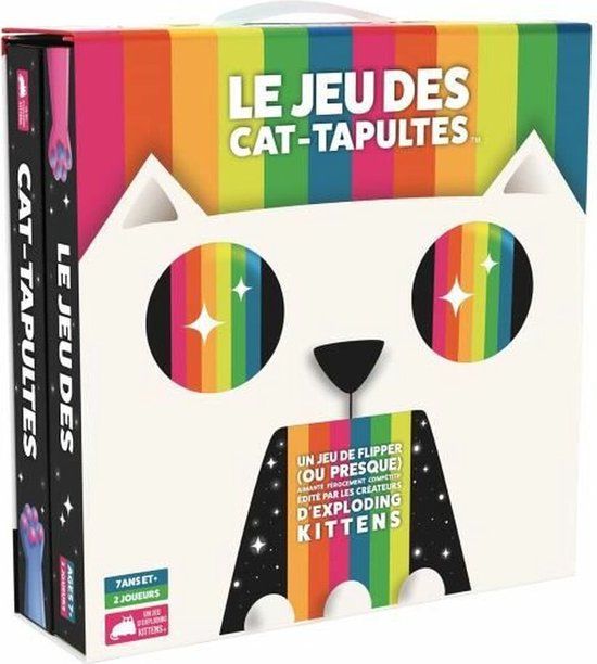 Merkloos Asmodee Le Jeu des Cat-Tapultes (FR)