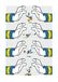 Donald Komar Donald Duck Hands - Grootte: 50 x 70 cm - Muurschildering, Posters, Kunstdruk (zonder lijst), Disney