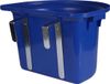 Horka mangeoire pour chevaux 12 litres 39 x 25 cm bleu
