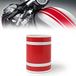 Quattroerre 10669 Adesive Bike R Stripe Triple motorfiets plakstrip rood