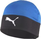 Puma Kinder TeamLIGA-muts Jr Electric Blue Lemonade-Puma Black