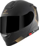 Bogotto H271 Wayke Mat Zwart Bruin Systeemhelm