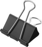 Westcott Papierklem - 5 cm - Metaal - Zwart - 12 Stuks